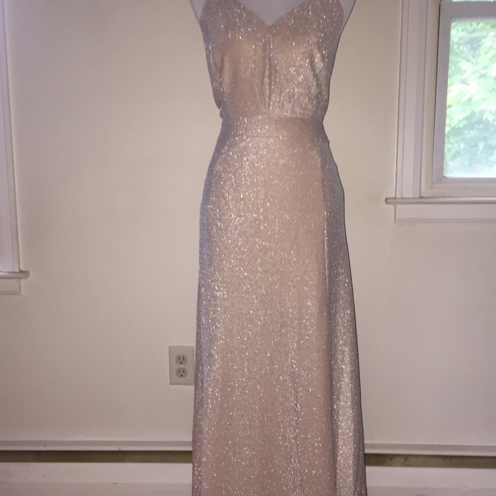 ❗️NWT HP❗️Juniors Plus Size Nude Holiday Dress